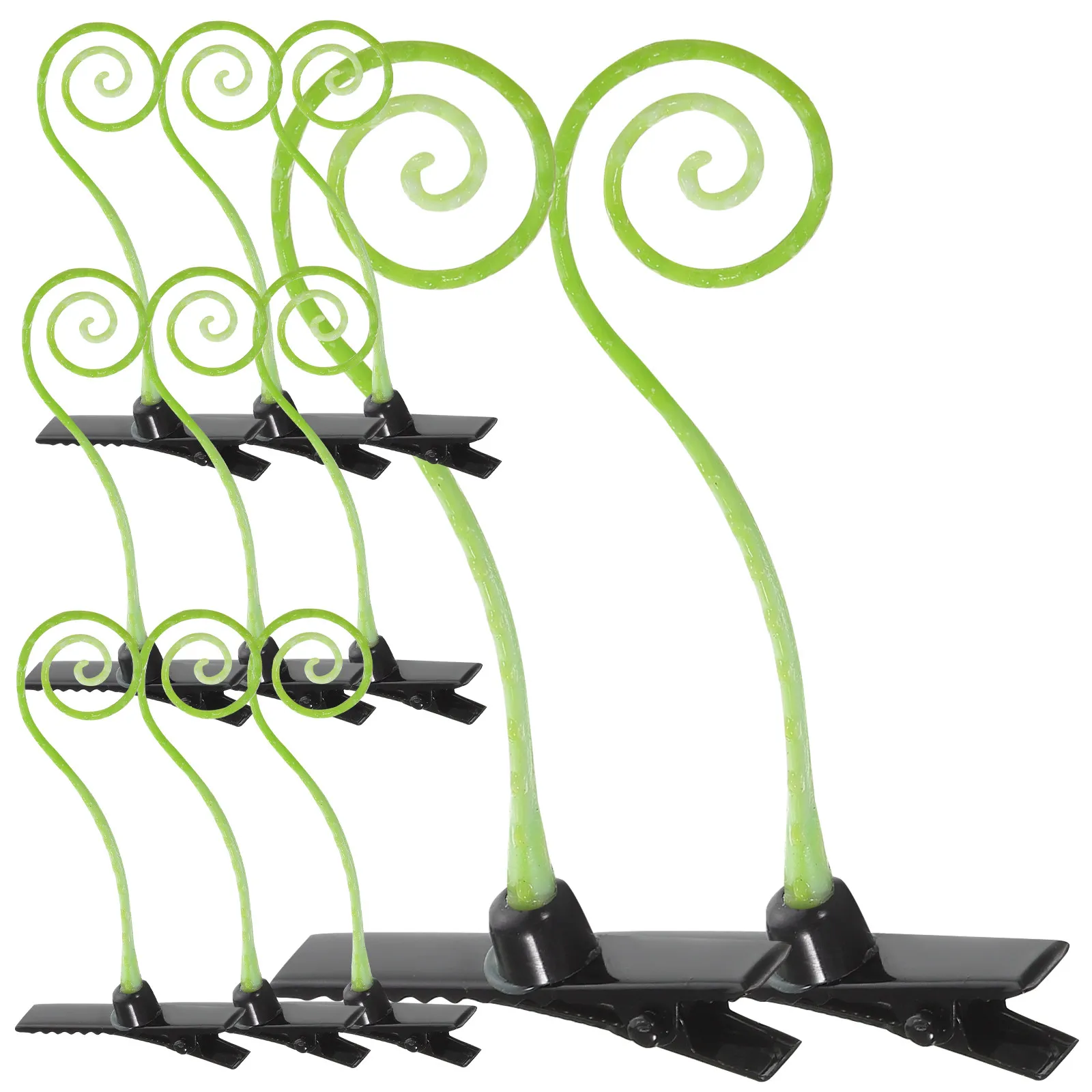 

50Pcs Curly Grass Hair Clips Reliable Materials Detailed Workmanship Adorable Gift for Girls Most Hairstyles Tiny Size Easy Wear