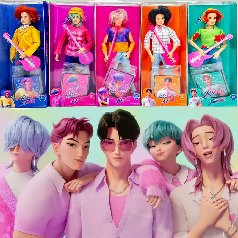 

HOT Doll Toys Kpop Demon Hunters Action Figure Toy Rumi Mira Zoey Beautiful Female male groupDolls Plastic DIY Toy for Girls