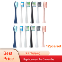 12PCS Replacement Tooth Brush Heads For All Oclean X/ X PRO/ Z1/ F1/ One/ Air 2 /SE Sonic Soft Electric Toothbrush Cleaning