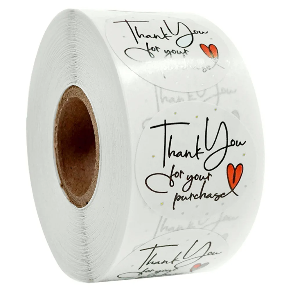 500 etichette adesive decorative adesive impermeabili per sacchetti regalo adesivi sigillanti mobili per notebook festa di compleanno