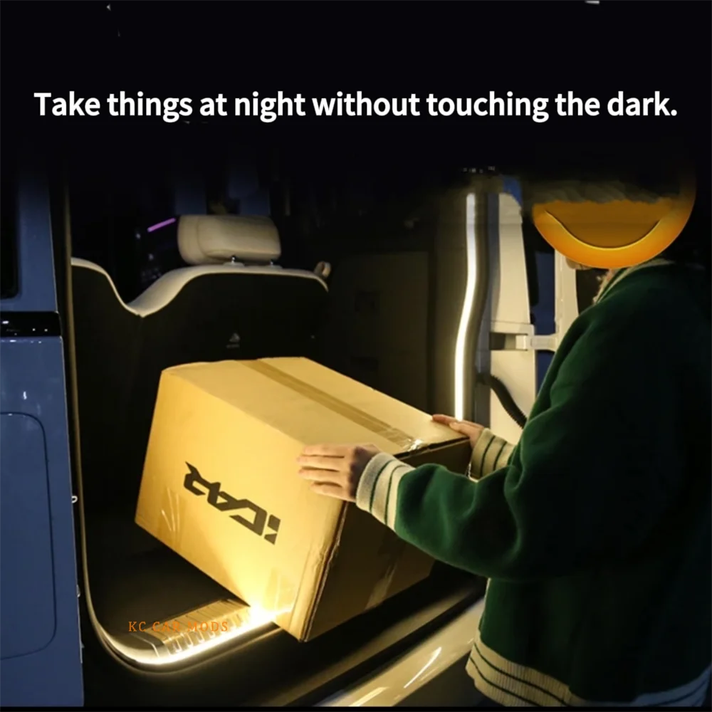 Auto Real Trunk Ambient LED-Streifenlicht energieeffizient, hell Einfache Installation für Chery ICAR V23 2024 2025