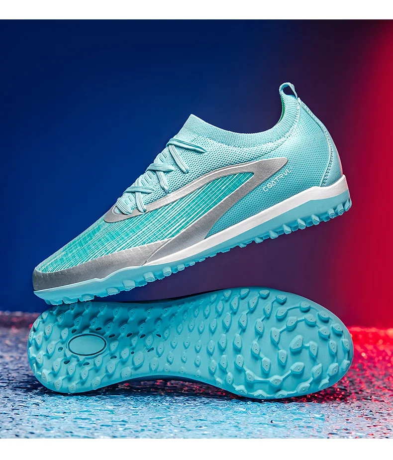 Neue Männer Fußball Schuhe Sport Stollen Erwachsene Atmungsaktive Rutschfeste Fußball Stiefel Outdoor Lange Spikes Training Jungen Spiel Bequem – Detail 28