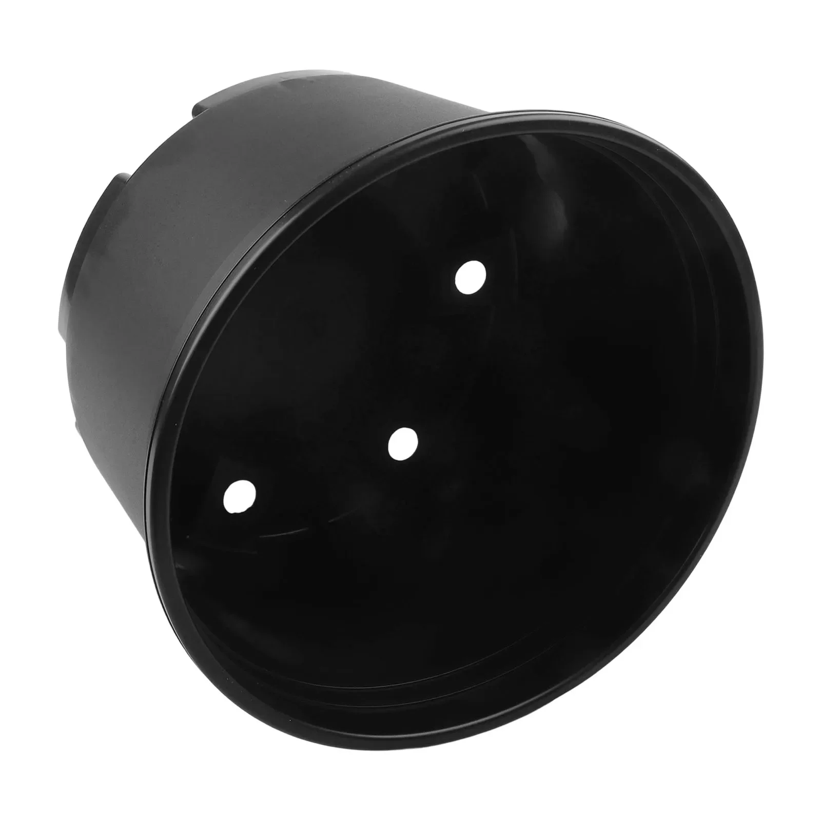 

Черный пластиковый горшок для растений, современный горшок для рассады, практичный горшок для комнатных растений.