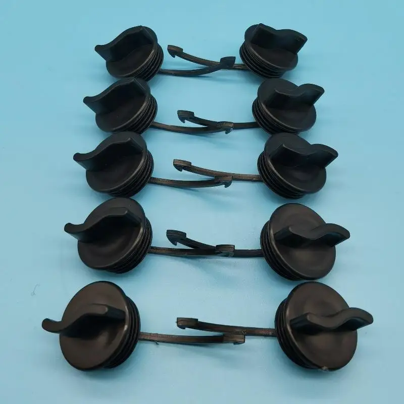 1/4 Sets Black Drain Plug With O-Ring For SeaDoo Spark RXT  GTX Wake Drain Plug Replaces 292001352 292001320 292002024