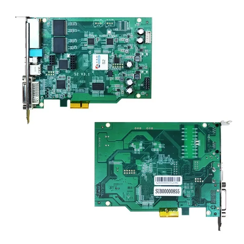Dual Network Port Output Full Color Sender Card Colorlight CLT-S2