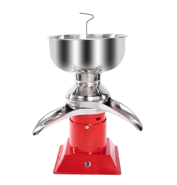 110v/220v Electric Milk Cream Centrifugal Separator Machine 50L/H Stainless Steel Milk Skimmer for Goats Cow Horse Cheese Butter