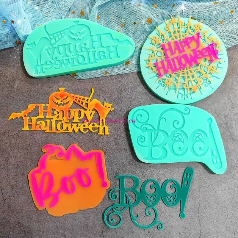 Soap Molds Handgemaakte zeepbar Craft Keuken Bakgereedschap Halloween -thema Veilig HX6C