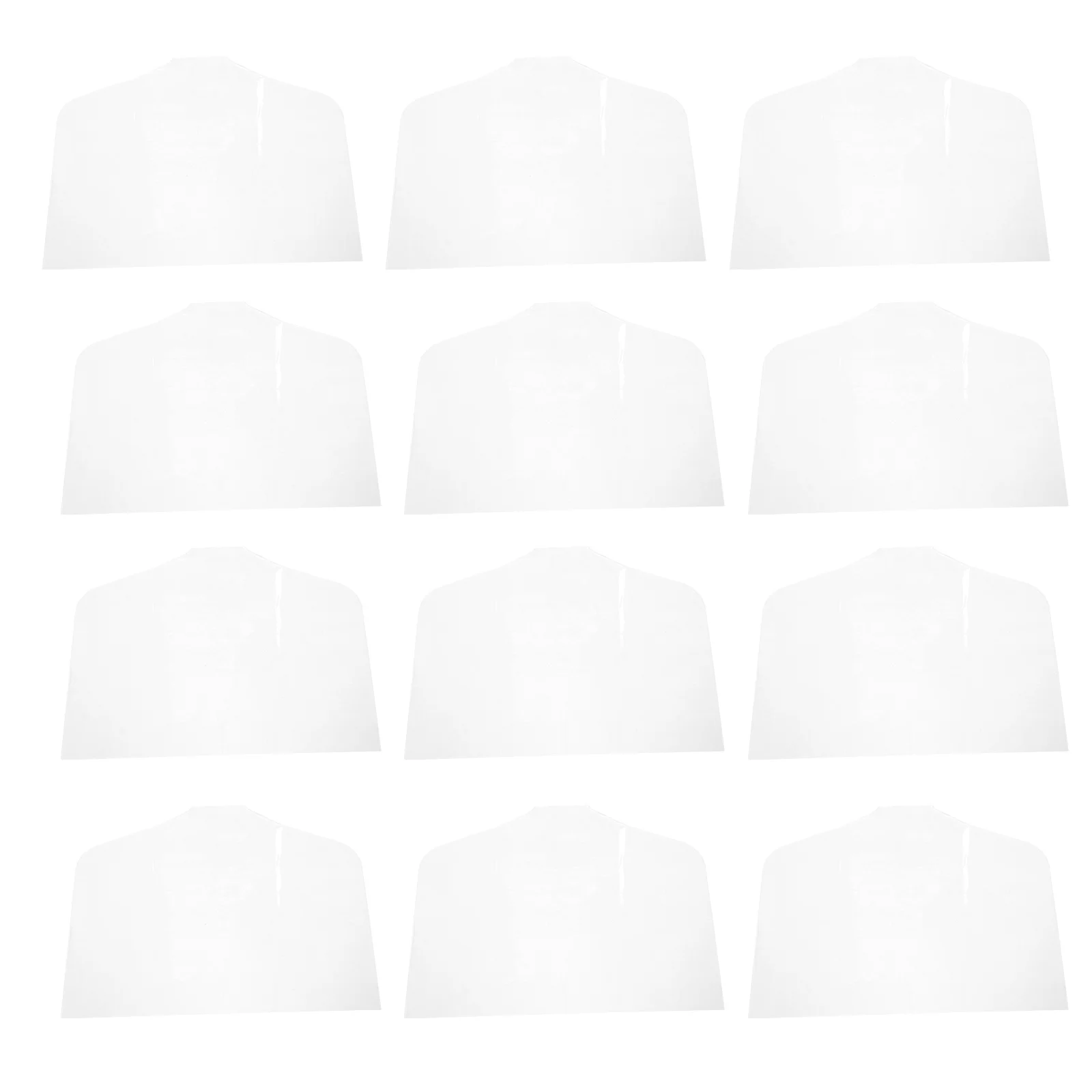 

20Pcs Clothing Storage Bag for Kids Clothes Cover Heavy Duty Transparent Hanging Garment Bags Reusable Wardrobe Organizer