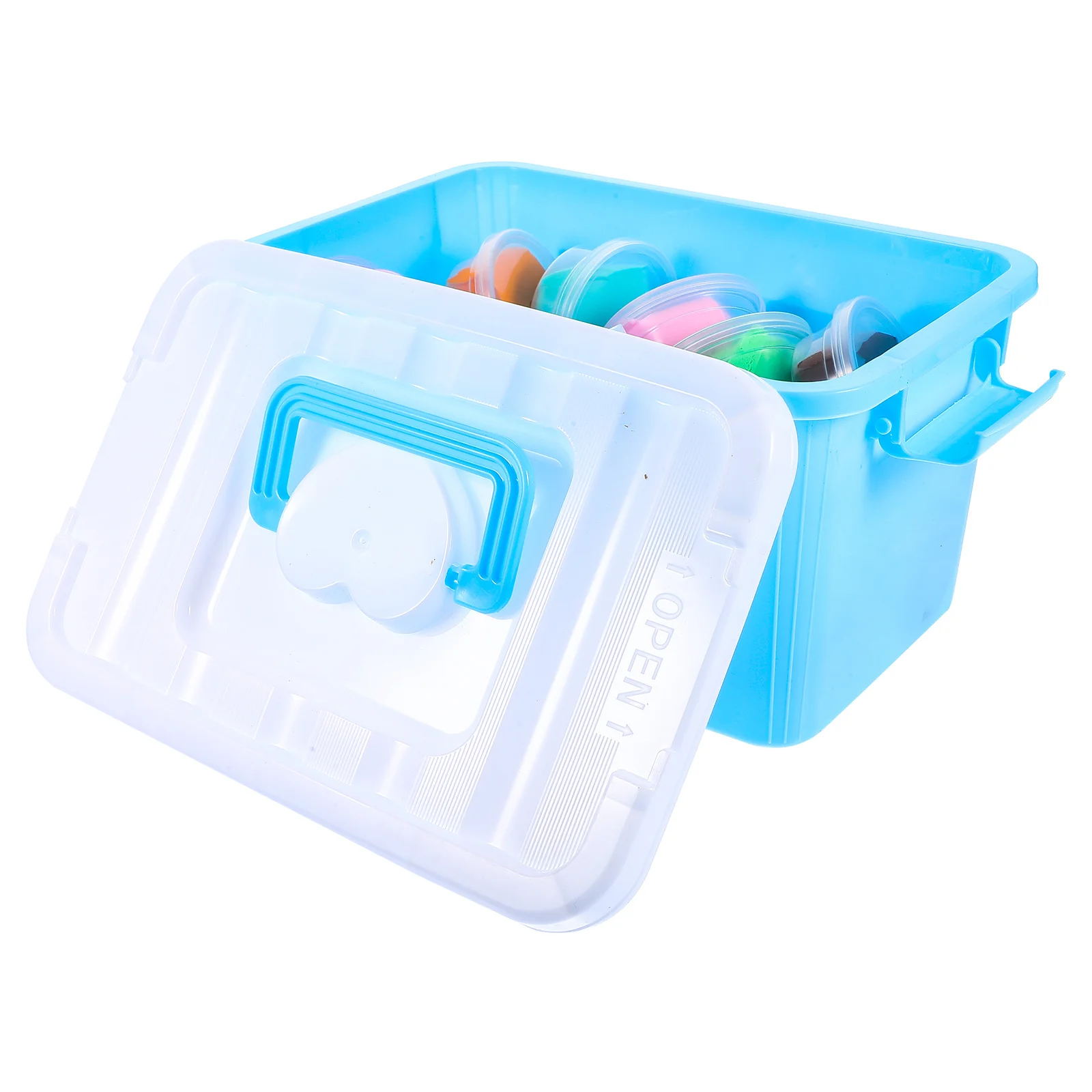 1 conjunto 24 modelagem leve e seca para crianças diy artesanato kit de argila de cor brilhante ferramentas de escultura suprimentos de argila não tóxicos