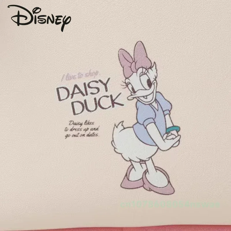 Disney Daisy ใหม่ผู้หญิงกระเป๋าเป้สะพายหลังมินิแบรนด์หรู Original กระเป๋าเป้สะพายหลังผู้หญิงสาวการ์ตูนกระเป๋านักเรียนแนวโน้มแฟชั่นคุณภาพสูง