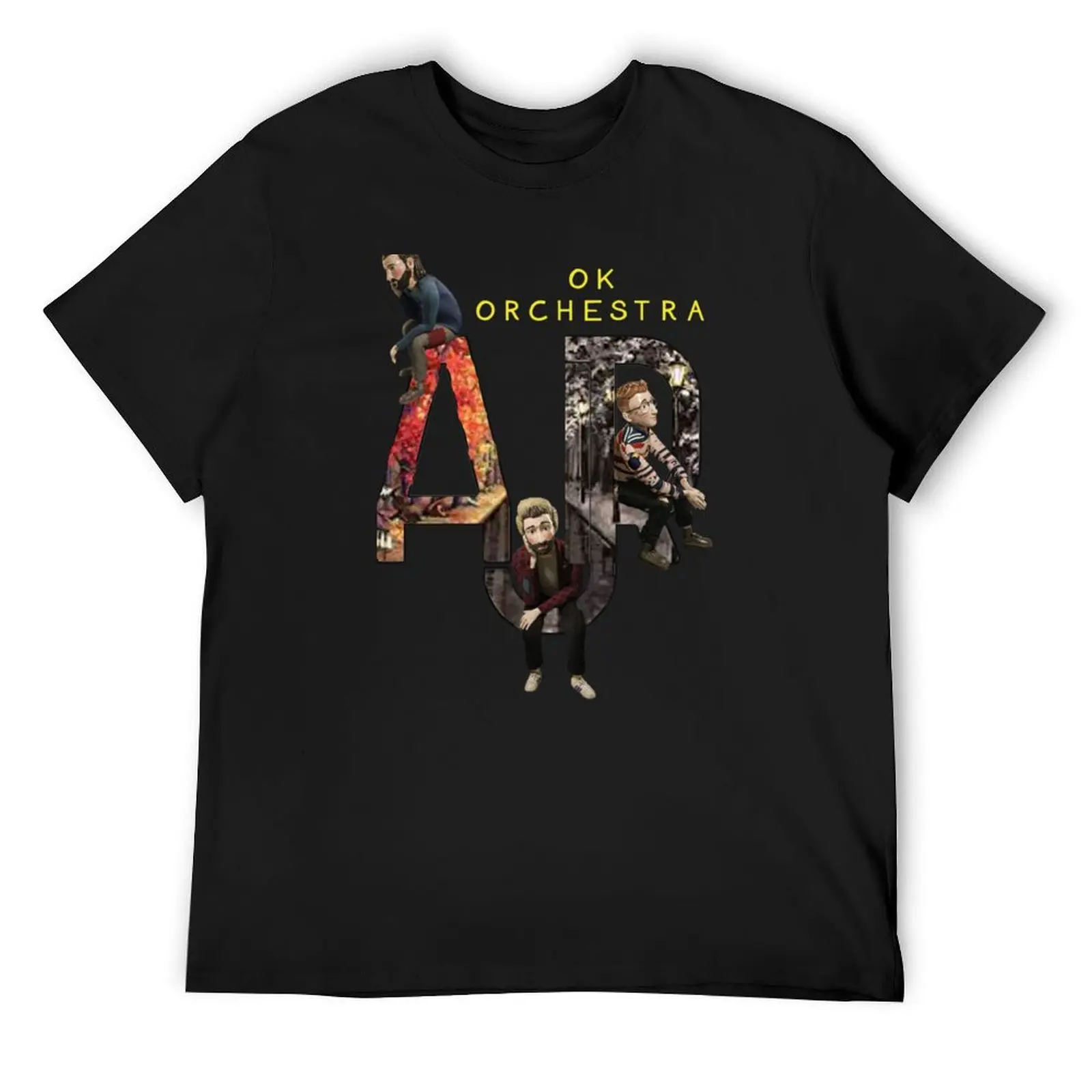 

OK ORCHESTRA AJR BAND TOUR 2022 T-Shirt vintage baggy shirts summer tops mens clothes