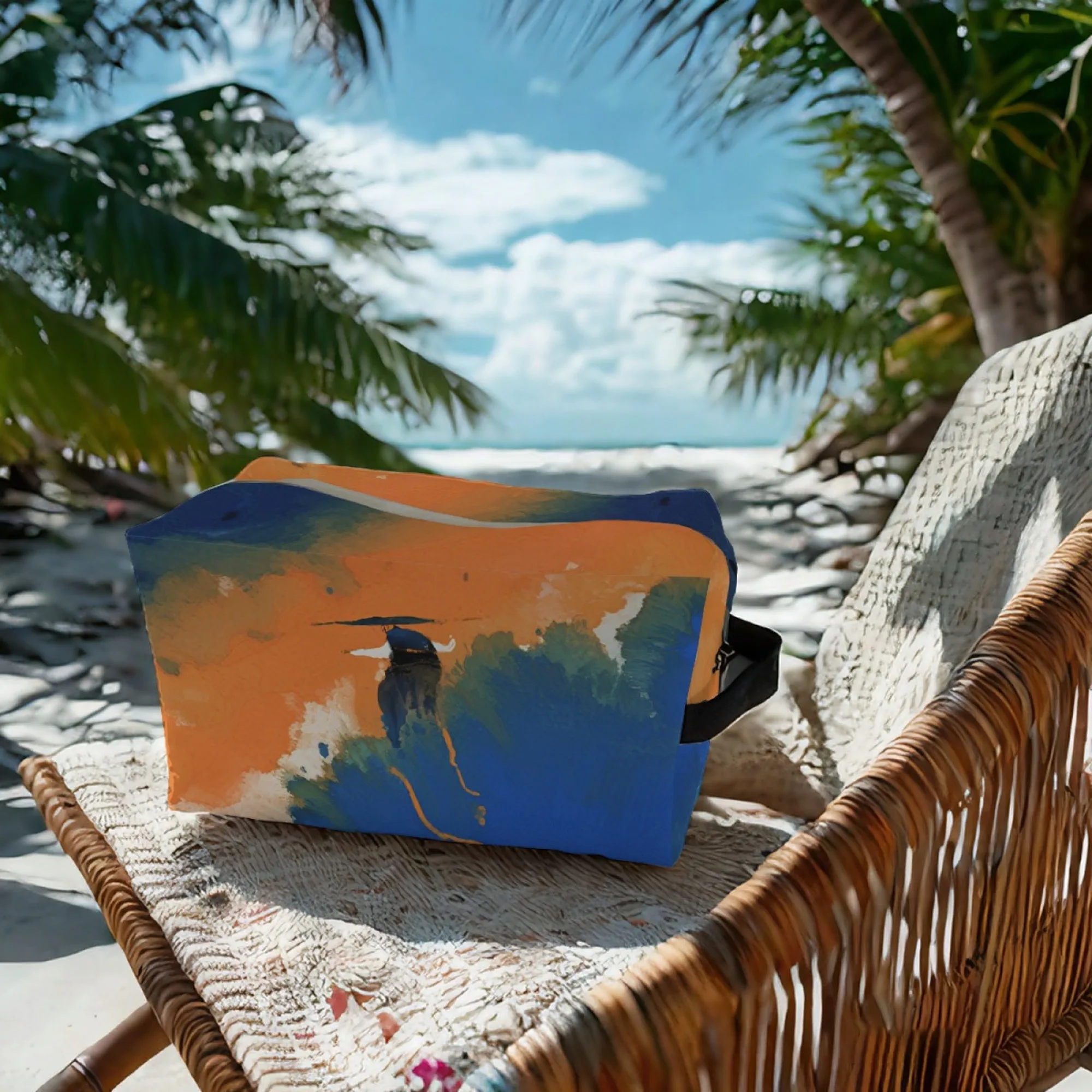Custom Printed Makeup bag Personalized with Your Design Women's cosmetic bag