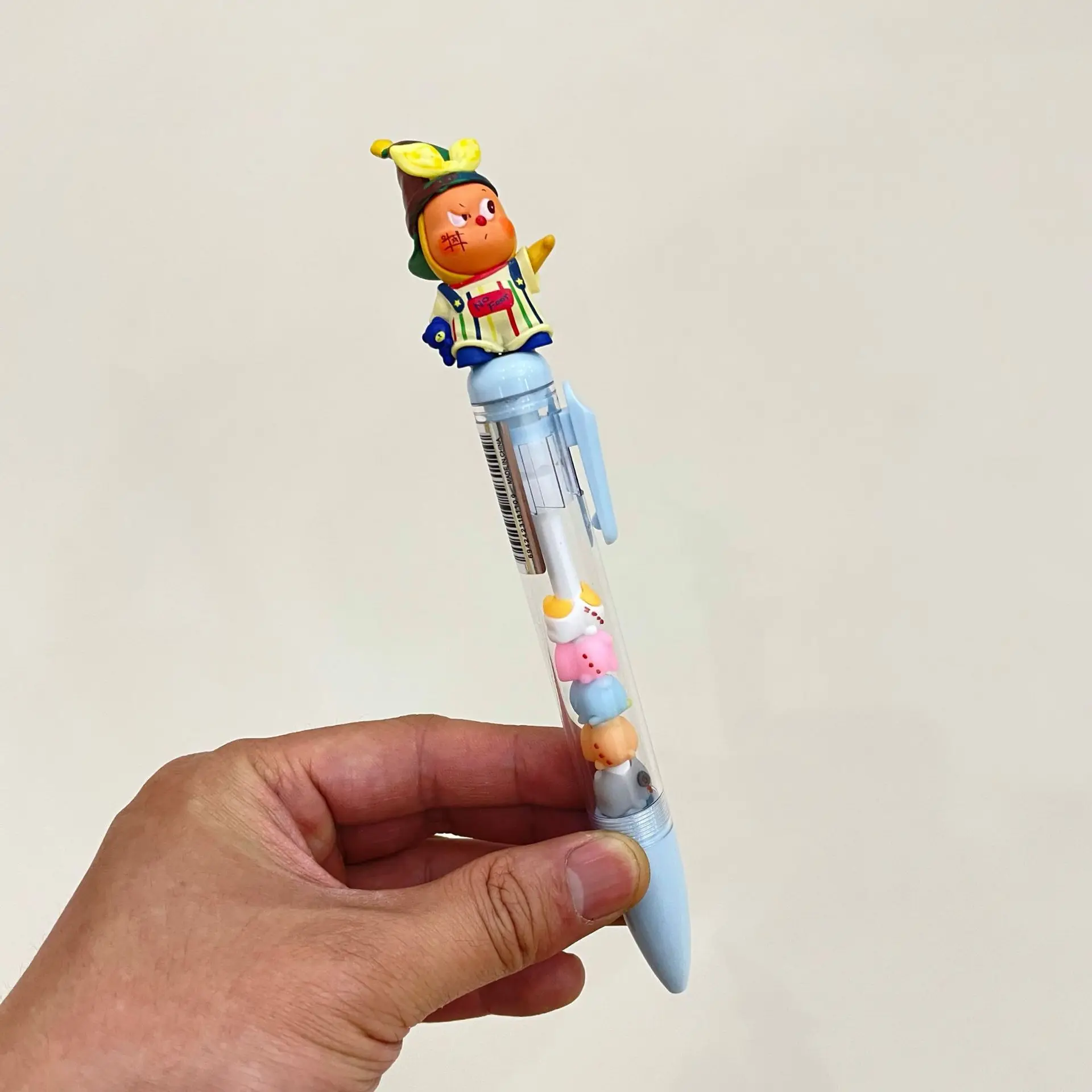 قلم كارتوني لطيف قلم محايد - دمية متحولة يمكنك صنعها بنفسك قلم لطيف للطالب الصغير على شكل نجمة رجل #5