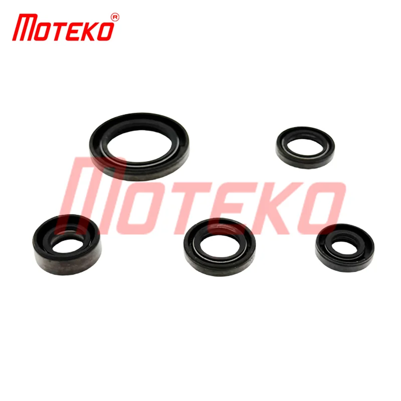 MOTORCYCLE OIL SEAL SET 5PCS/SET FOR SUZUKI GN125 GS125 15*25*5 27*40*6 12*22*9 16*24*5 10*20*5