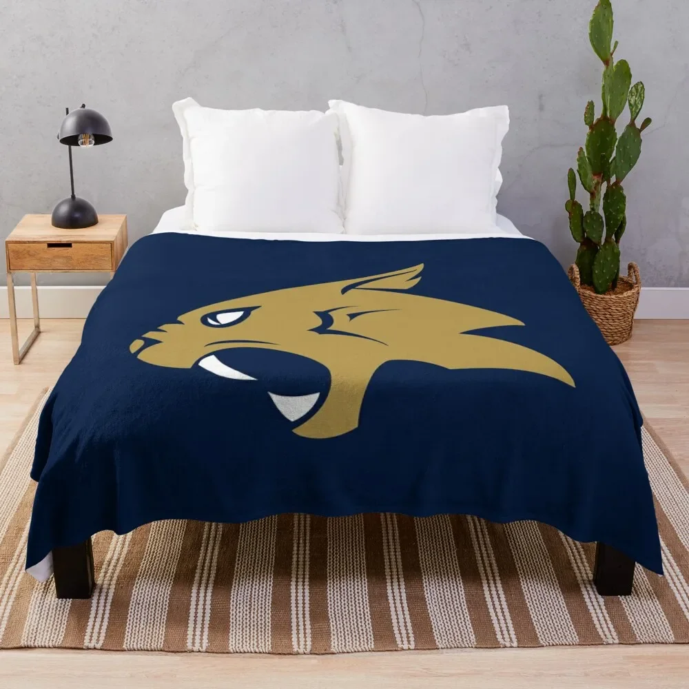 

Thiel College Throw Blanket Bed linens Blankets For Bed Flannel Sleeping Bag Blankets