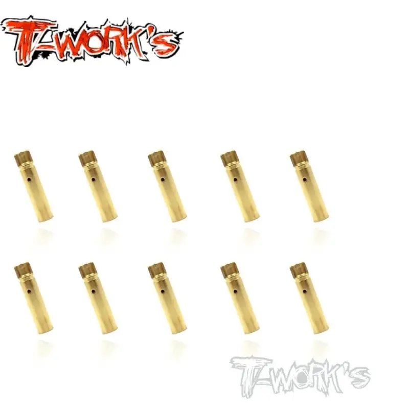 Original T works EA-025-4F-10 4mm Female Battery Connector ( 10pcs. ) Rc part