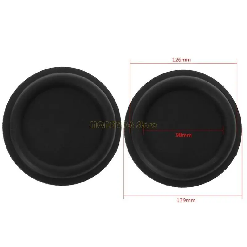 F62C 2PCS 75/90/92/139mm Bass Diaphragm Vibration Membrane Passive Radiator Speaker Repair Parts for DIY Home Theater