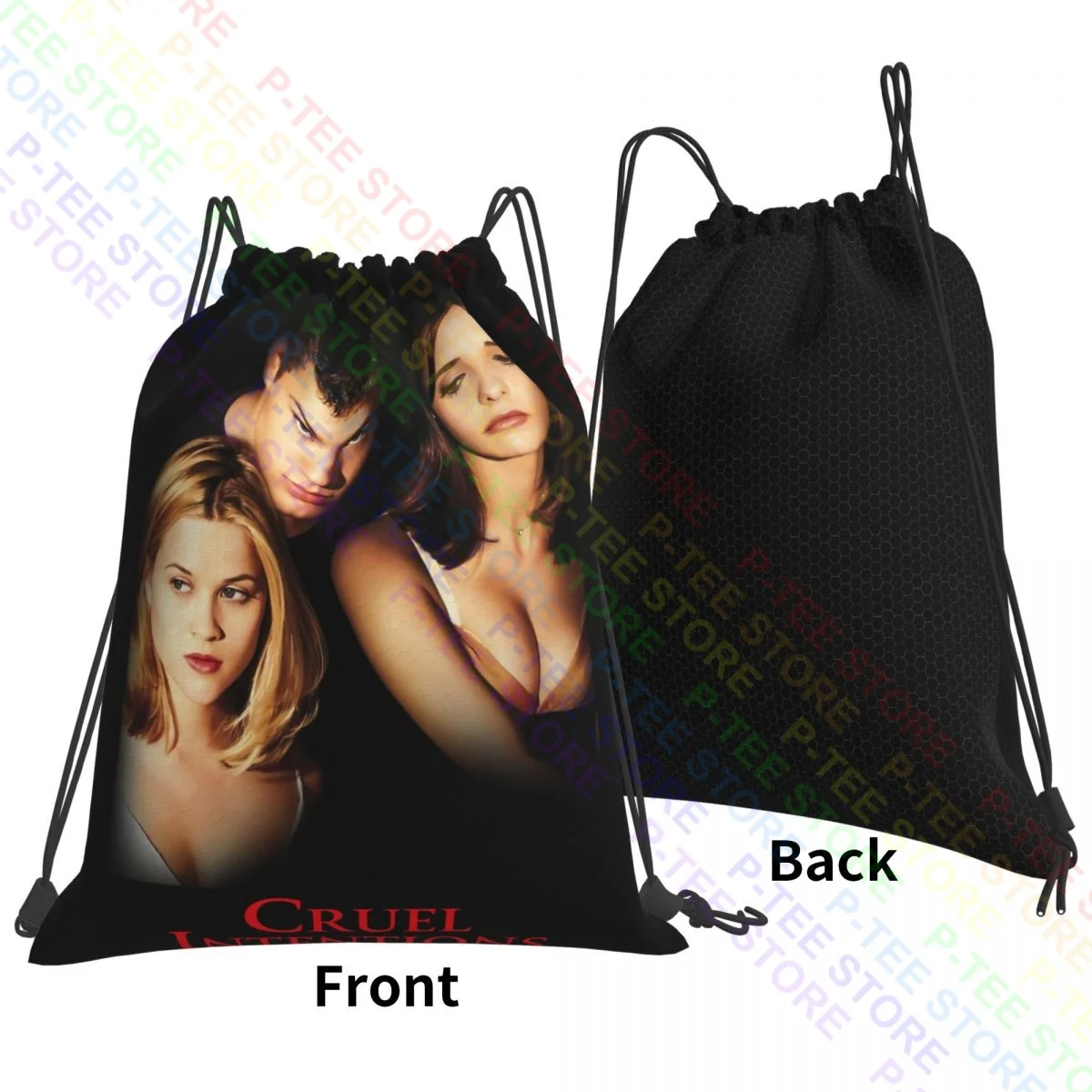 Cruel Intentions Movie Drawstring Bags Gym Bag Travel Portable Storage Bag Multi-function