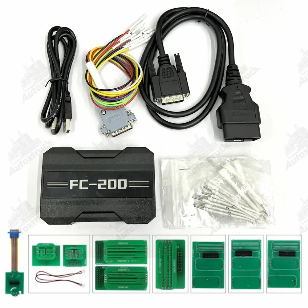 CG FC200 ECU Programmer with AT200 Adapter Update Online Support 4200 ECUs and 3 Operating Modes Full Version