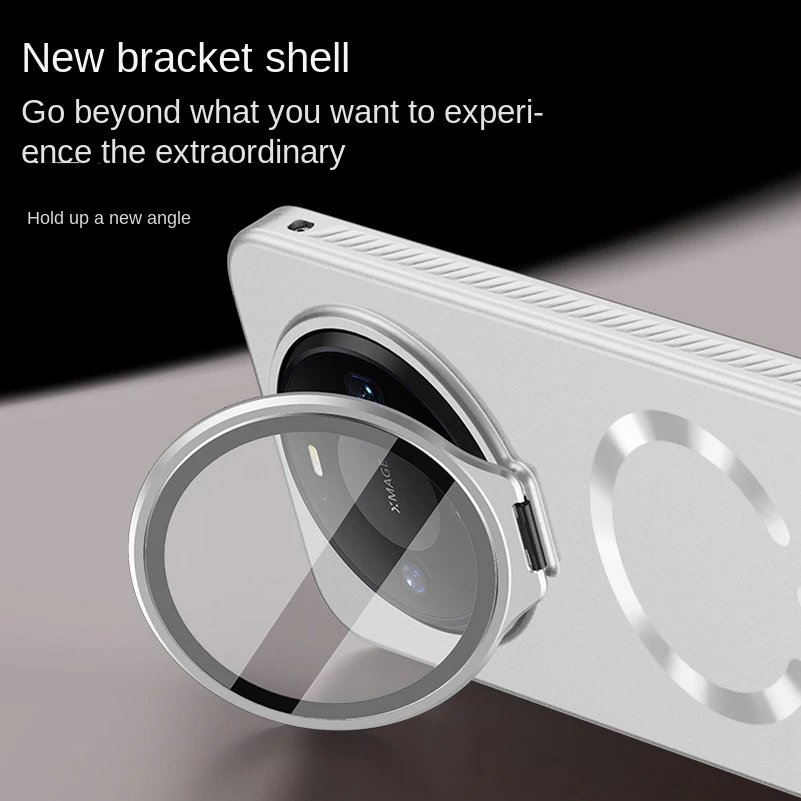 For Magsafe Case For Huawei Mate 80 Pro Max Mate80 Pro70 Matte Magentic Wireless Cover Camshield Invisible Camera Holder Bracket - view 3