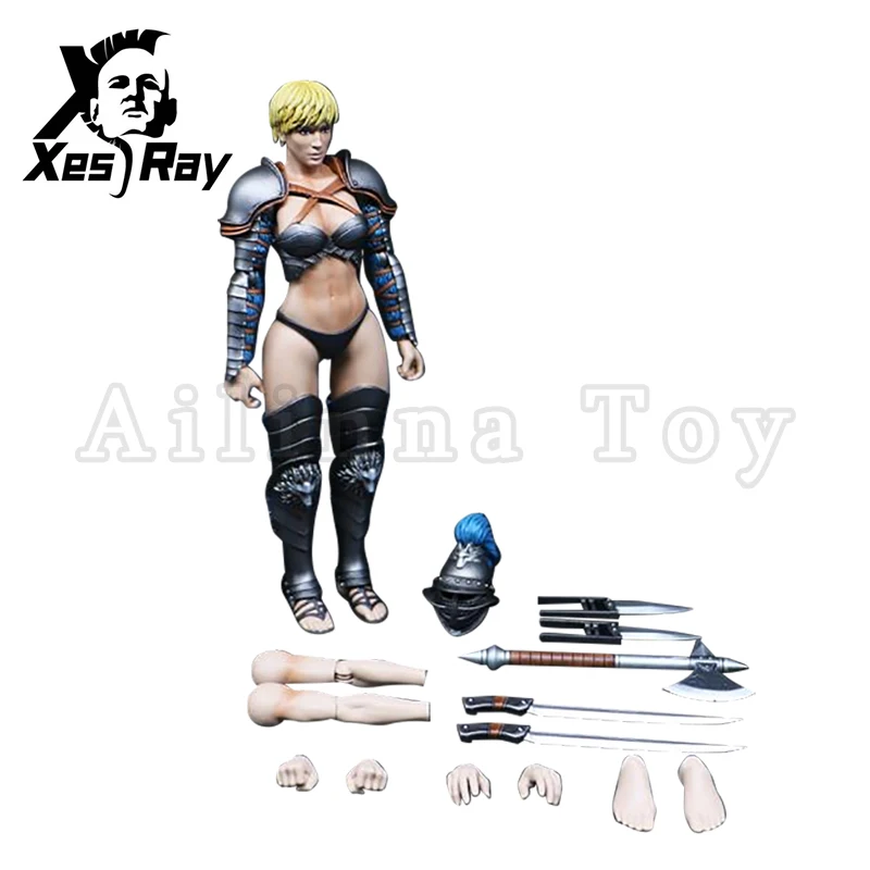 

XesRay Fight For Glory 1/12 7inch Action Figure Combatants Wave 3 Vlattia Anime Model For Gift Free Shipping