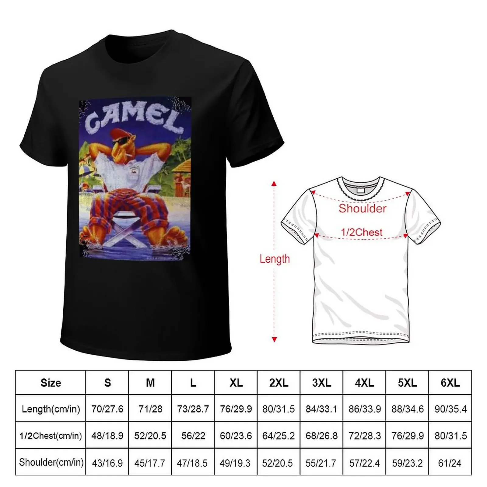 Camel Cigarettes T-Shirt cheap stuff plus sizes heavyweight t shirts for men