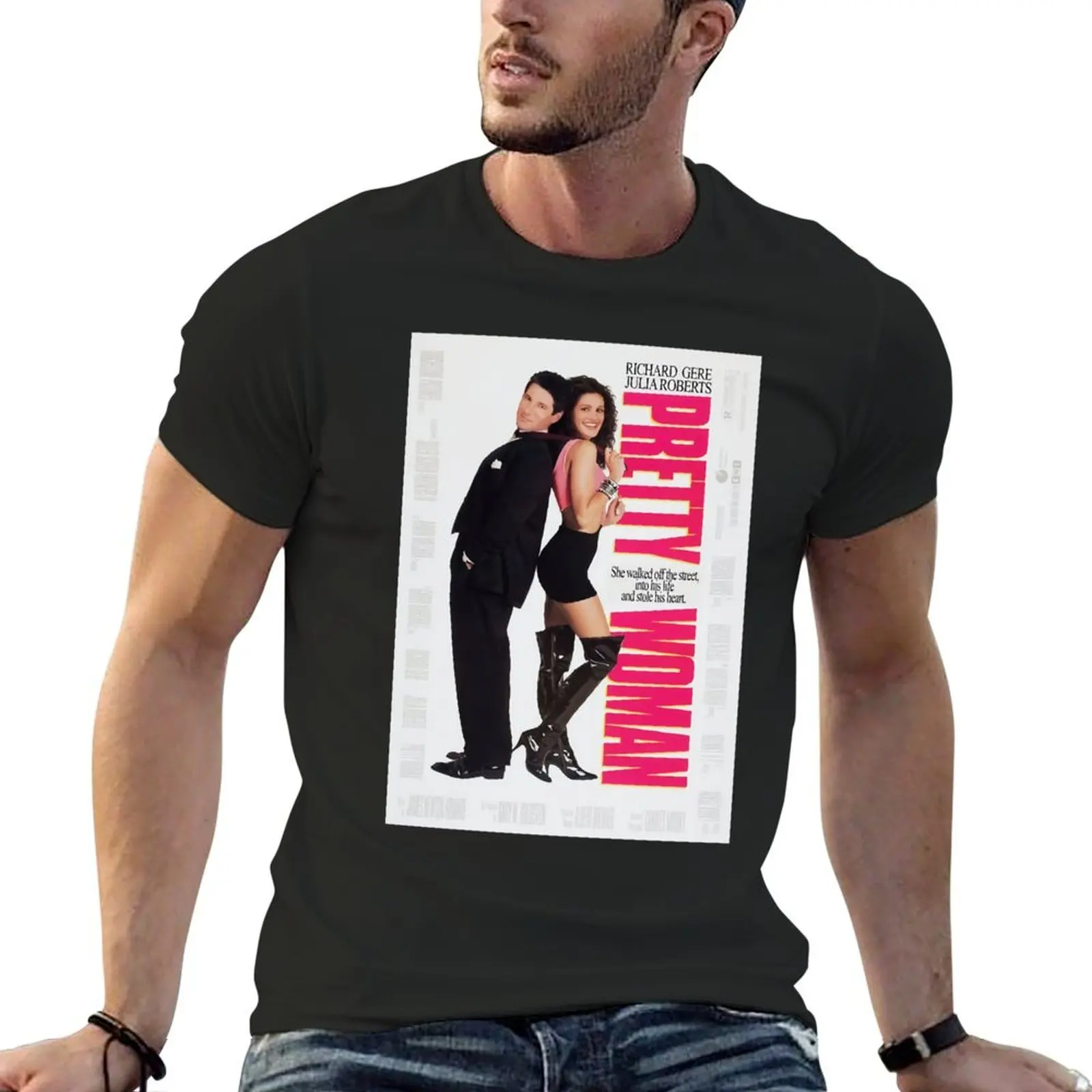 

Beautiful Model Pretty Woman Movie Awesome For Movie Fans T-Shirt shirts graphic baggy shirts customizeds cotton t shirt men