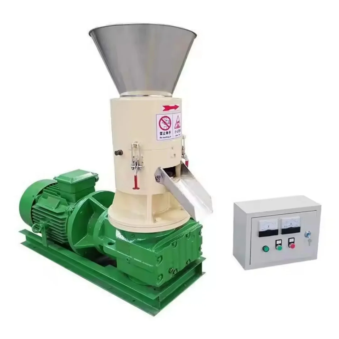 #Small Wood Pellet Machine with Engine Pump Motor Gear and Bearing Core Components for Waste to Wealth Wood Processing Factories