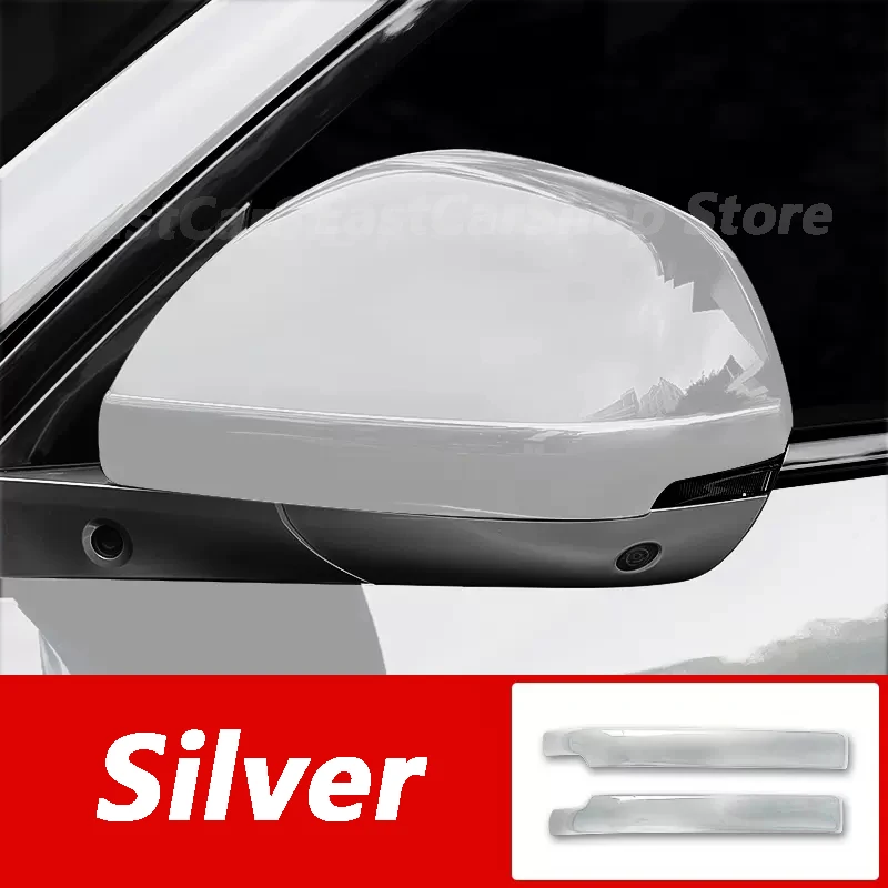 For LEADING IDEAL LiXiang L9 L8 L7 Car ABS Rearview Mirror Bright Strip Decorative Bumper Strip Exterior Accessories