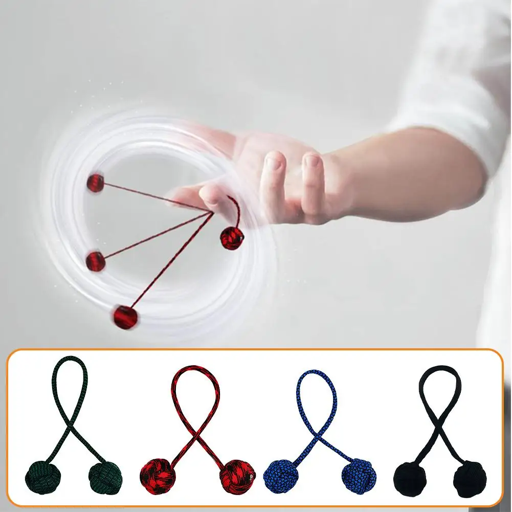 Fidget Beads Skill Begleri Toy Worry Bead Finger Skill Stress Relief Paracord ADHD Movement Finger Extreme Autism Stress W7K4