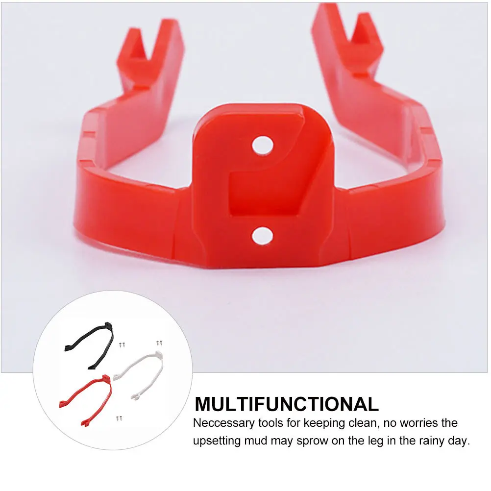 3Pcs Electric Scooter Mudguard Mount Sturdy Trustworthy Tool Multiple Functions Mudguard Bracket Scooter Accessory