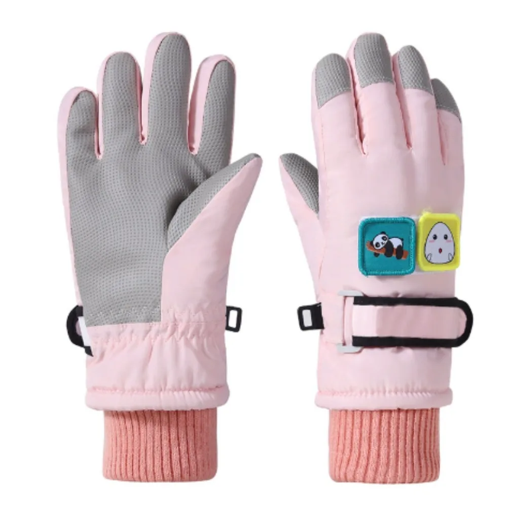 قفازات الثلج للأطفال للأولاد والبنات - شتاء دافئ مع قبضة مضادة للانزلاق وتصاميم لطيفة لركوب الدراجات ولعب الثلج والتزلج #6