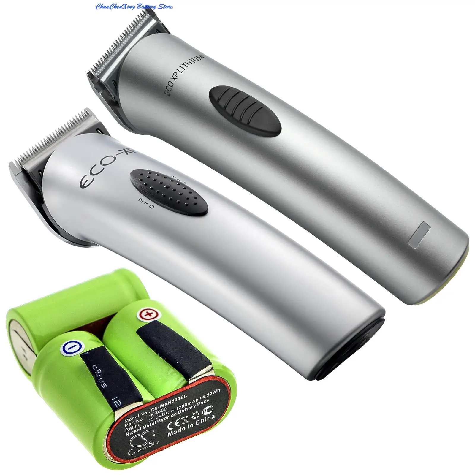 بطارية ماكينة حلاقة 1200 مللي أمبير في الساعة لـ Tondeo ECO XP، ECO XP Profi، KR600 لـ Wella Xpert HS50 #2