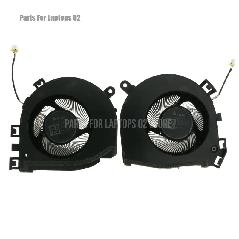 CPU / GPU Cooling Fan for HP ZBook Fury 16 G9 G10 ND75C49-21H08, ND75C49-21H09, 6033B0110401, 6033B0110201, N19217-001 DC5V Fan