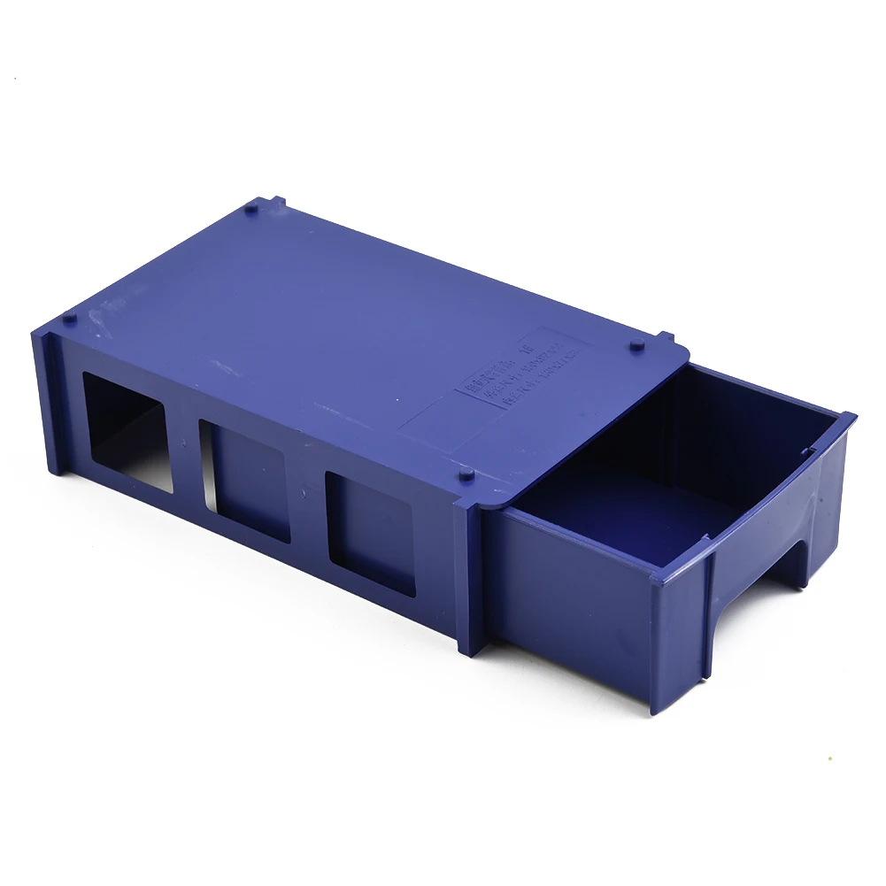 1 Pcs Stackable Plastic Hardware Parts Storage Boxes Component Screws Toolbox Combined Cabinet Rack Building Block Drawer Case