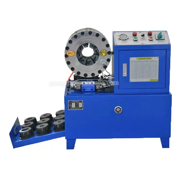 

Ce High Pressure Hydraulic Hose Press Machine For 6 Inch Large Size Diameter Tubing Crimping Machine