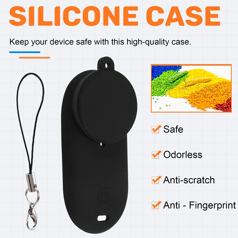 Silicone Protective Case For Insta360 GO 3 Soft Protector For Insta360 GO3 Accessories