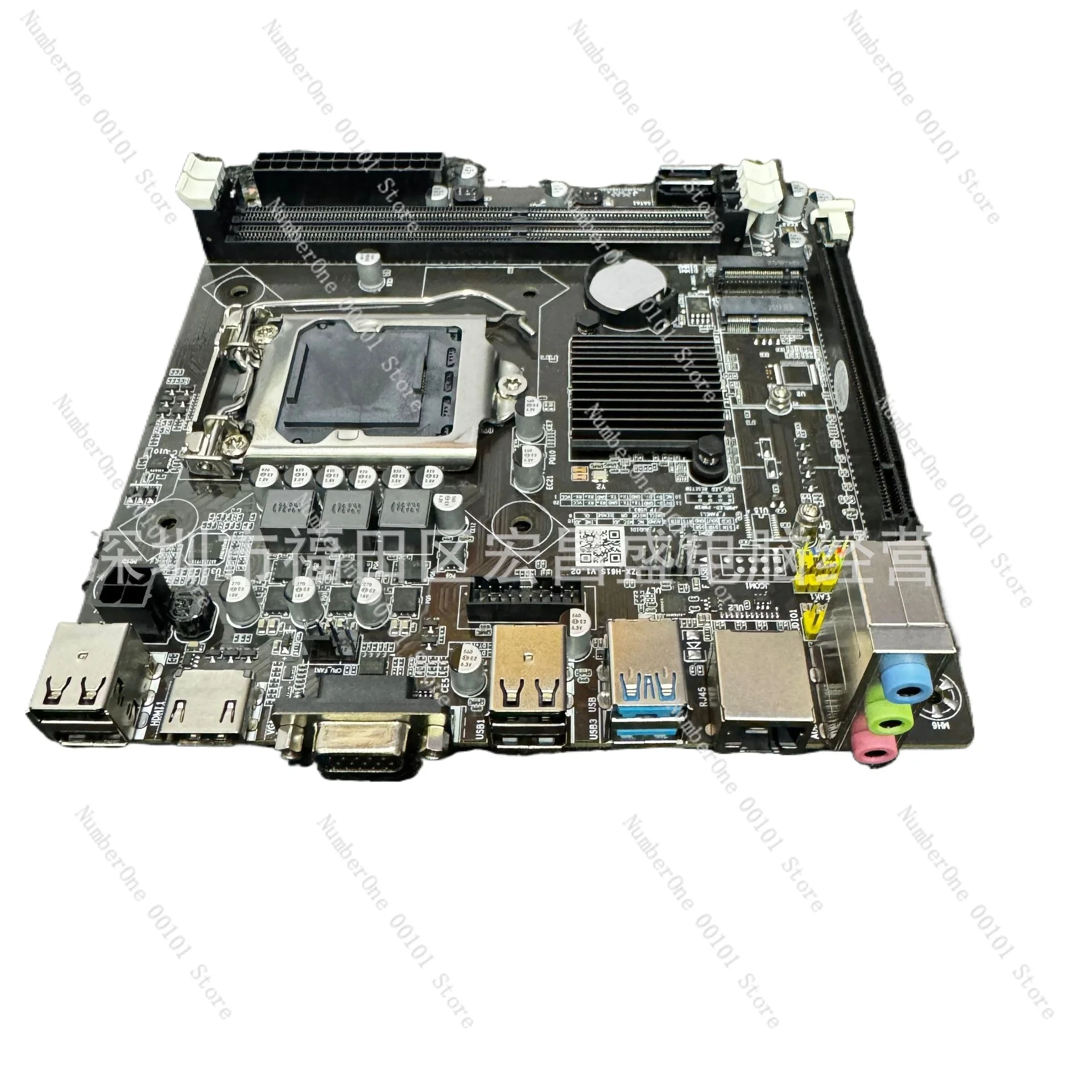 For H61 Motherboard 1155 Socket DDR3 RAM M.2 SSD Desktop Motherboard 17-17cm High-Quality