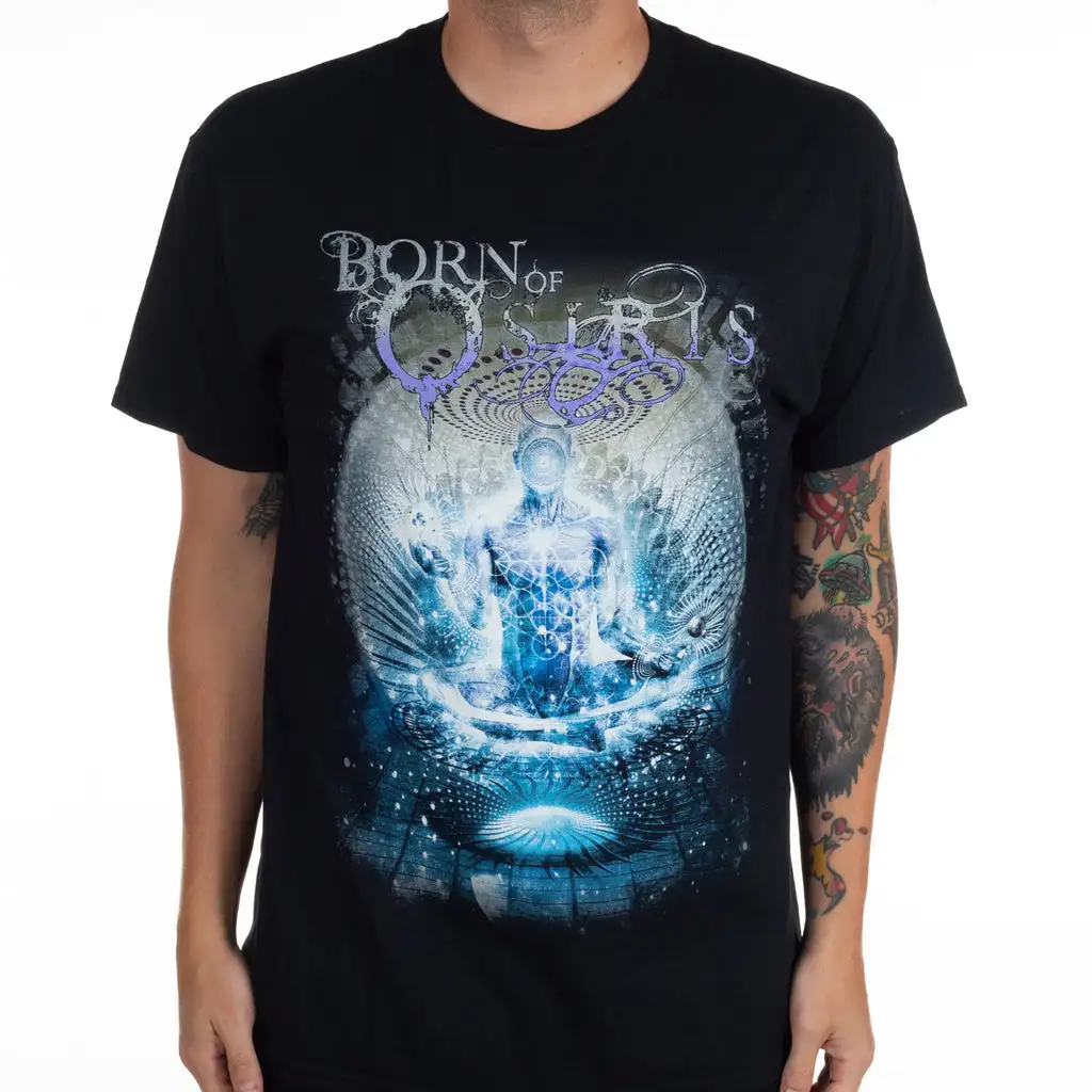 Top Born of Osiris Graphic Cotton Band Shirt Unisex Summer Short Sleeve Fashion Brand Tee Luxury Casual Vintage Tees