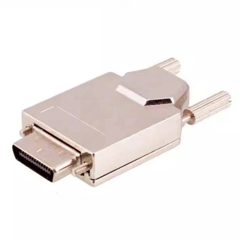 1pc cameralink Industrial Camera Vision SDR 26pin Connector Compatible HDR-E26MSG1+ HDR-E26LPH Plug Socket Assembly Connector
