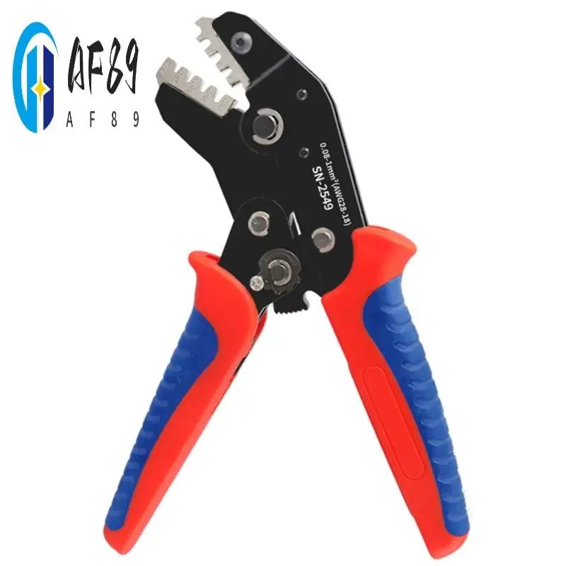 

AF89-SN-58B TE JST Molex Клещи для обжима клеммных проводов 0,25-1,5 мм2 Неизолированный инструмент для обжима открытых стволов