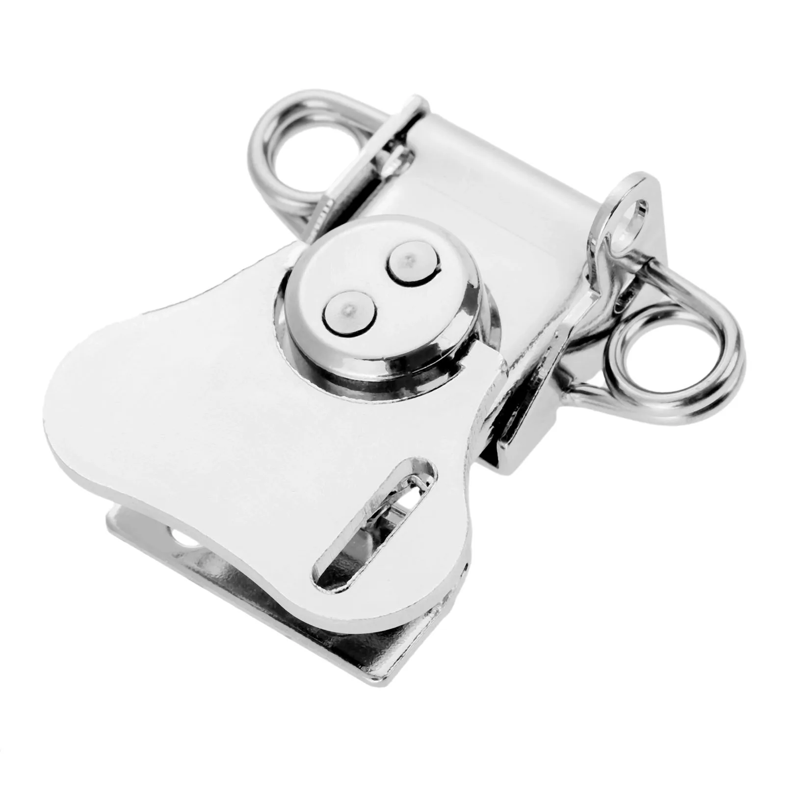 1PC 56*53mm Butterfly Toggle Latch For Securing Small Doors Cabinets Tool Boxes Lockers Fishing Fort Fishing Box Iron Universal