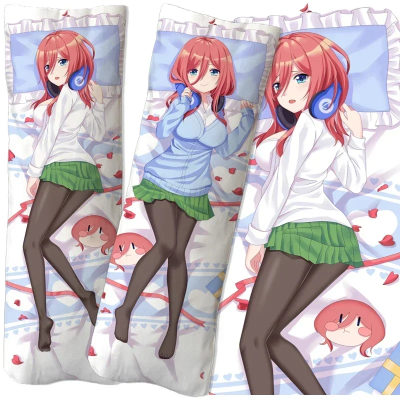 

Anime The Quintessential Quintuplets Dakimakura Pillowcase Cushion Cover Hugging Body Pillow Case Game Otaku Pillow Cover