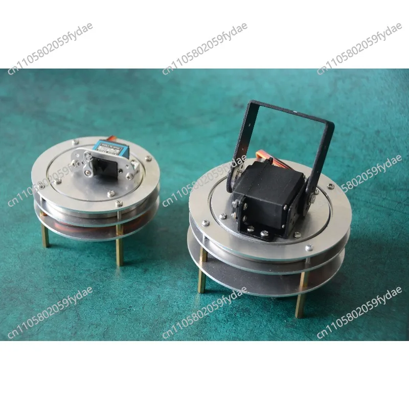 

1set Robot Base 2 DOF Servo PTZ Camera Photography Turntable Turntable Chassis Mount Kit Wholesale Retail