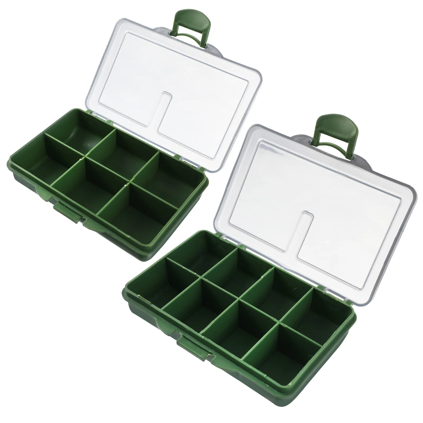 

2Pcs Box Bait Organizer PE Storage Fishing Tackle Container Container Durable EcoFriendly Fishing Accessory Lure Keeper
