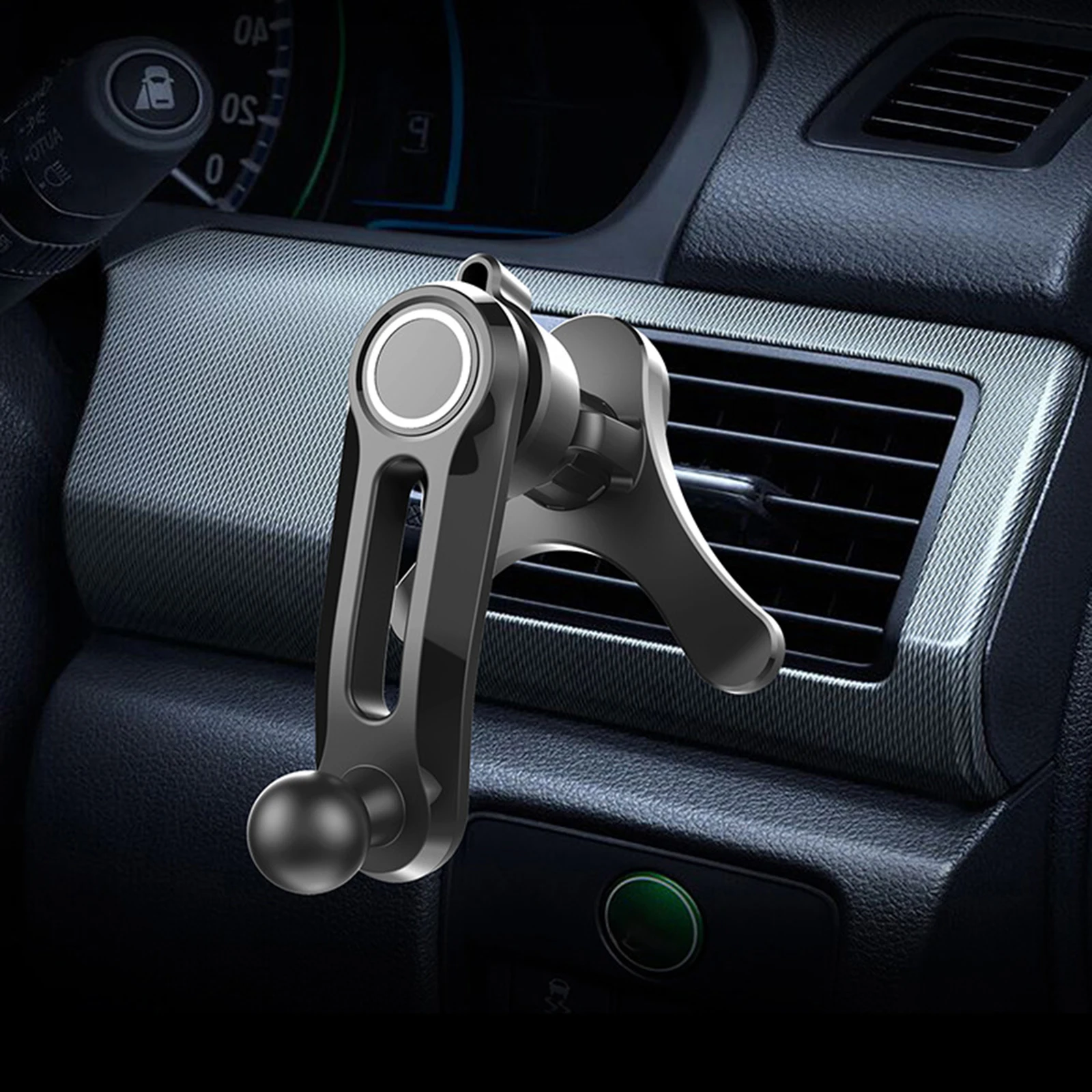 1pc Universal Car Air Vent Clip Phone Holder Y-shape Base Support Stands Accessories Cellphone Charger Bracket Clamp Durable