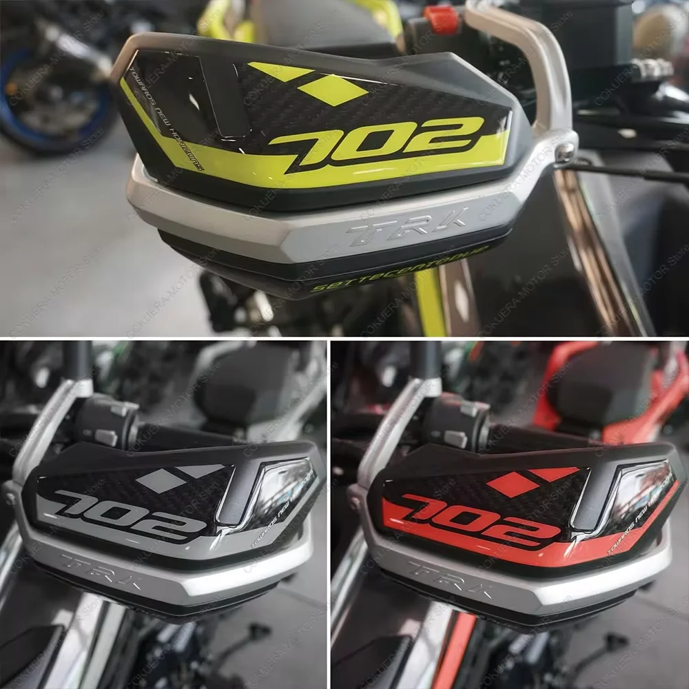 Untuk Benelli TRK 702X 3D Gel Epoxy stiker aksesori motor menangani penjaga stiker 702X 2023 Kit Tank Pad