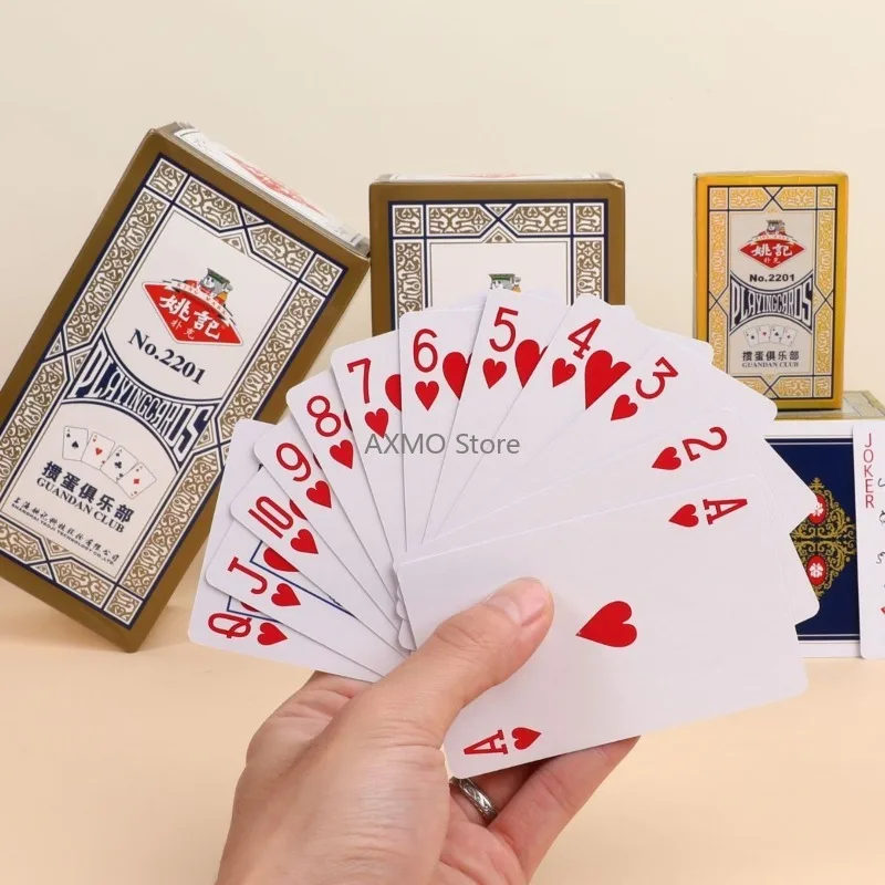 

Playing Cards Poker 59mm*100mm 55 Cards Deck Standard Game Cards Set Waterproof Family Party Fun Board Game Accessories