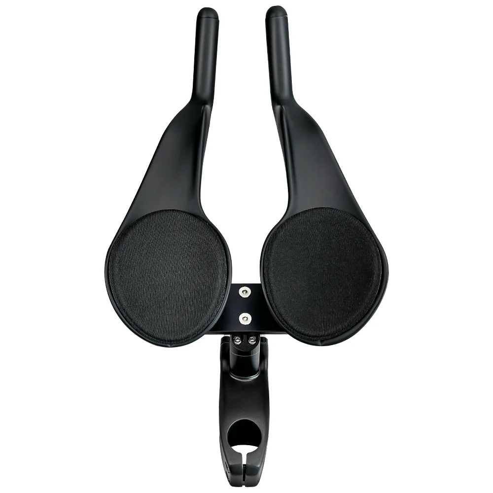 BALUGOE MTB Fahrrad-Vorbau, vertikaler Lenker, Triathlon-Modifikation, Rennrad-TT-Lenker, Spoon-Seitenlenker, 31,8-31,8 mm – Detail 3