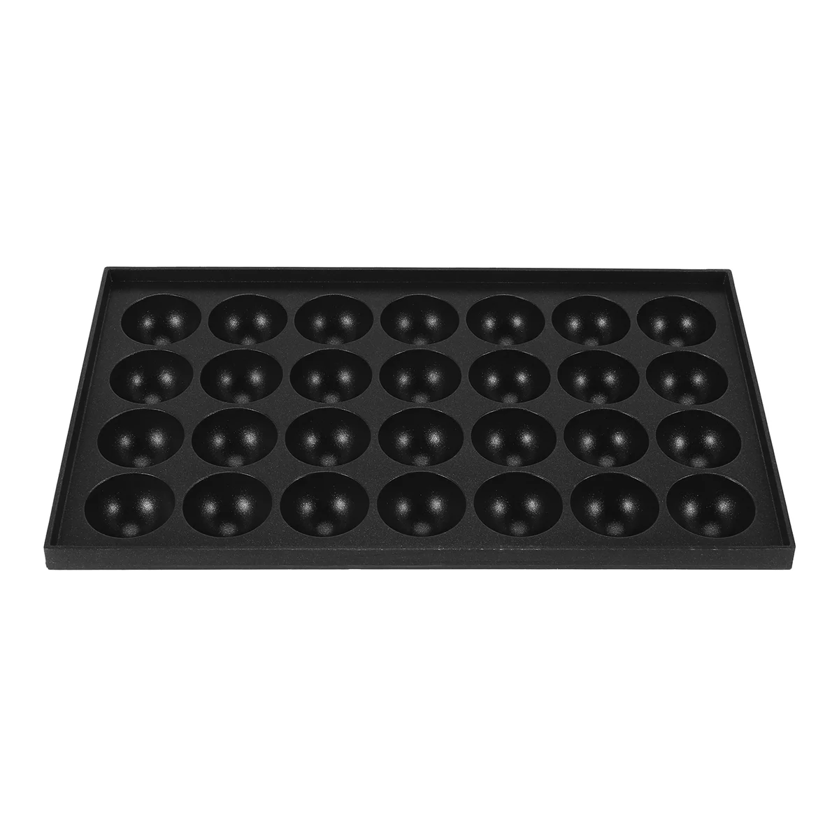 28 Holes 4cm Takoyaki Hot Plate Non Stick in Home Takoyaki Takoyaki Plate Only Takoyaki Aluminium Plates